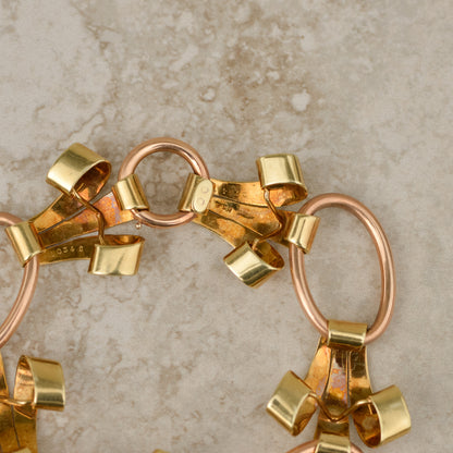 Retro Cartier Two-tone Bracelet