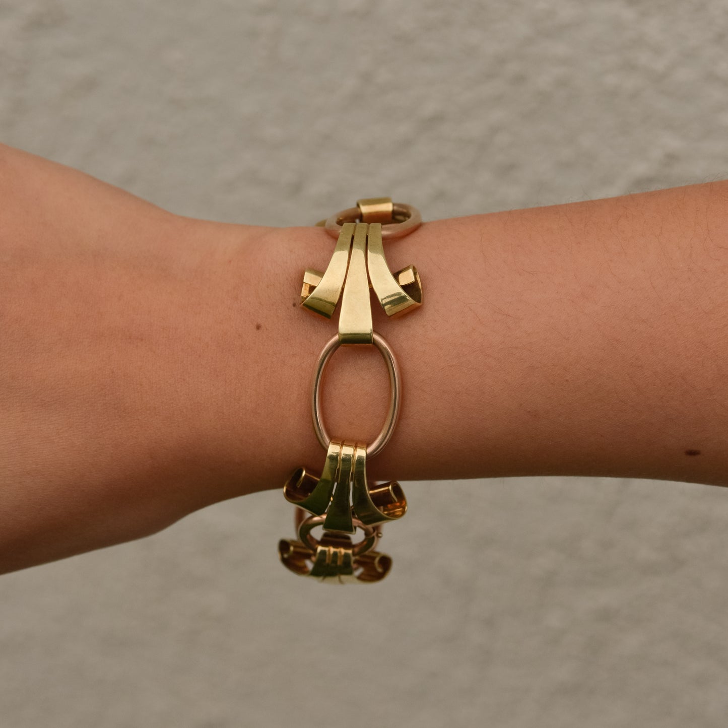 Retro Cartier Two-tone Bracelet