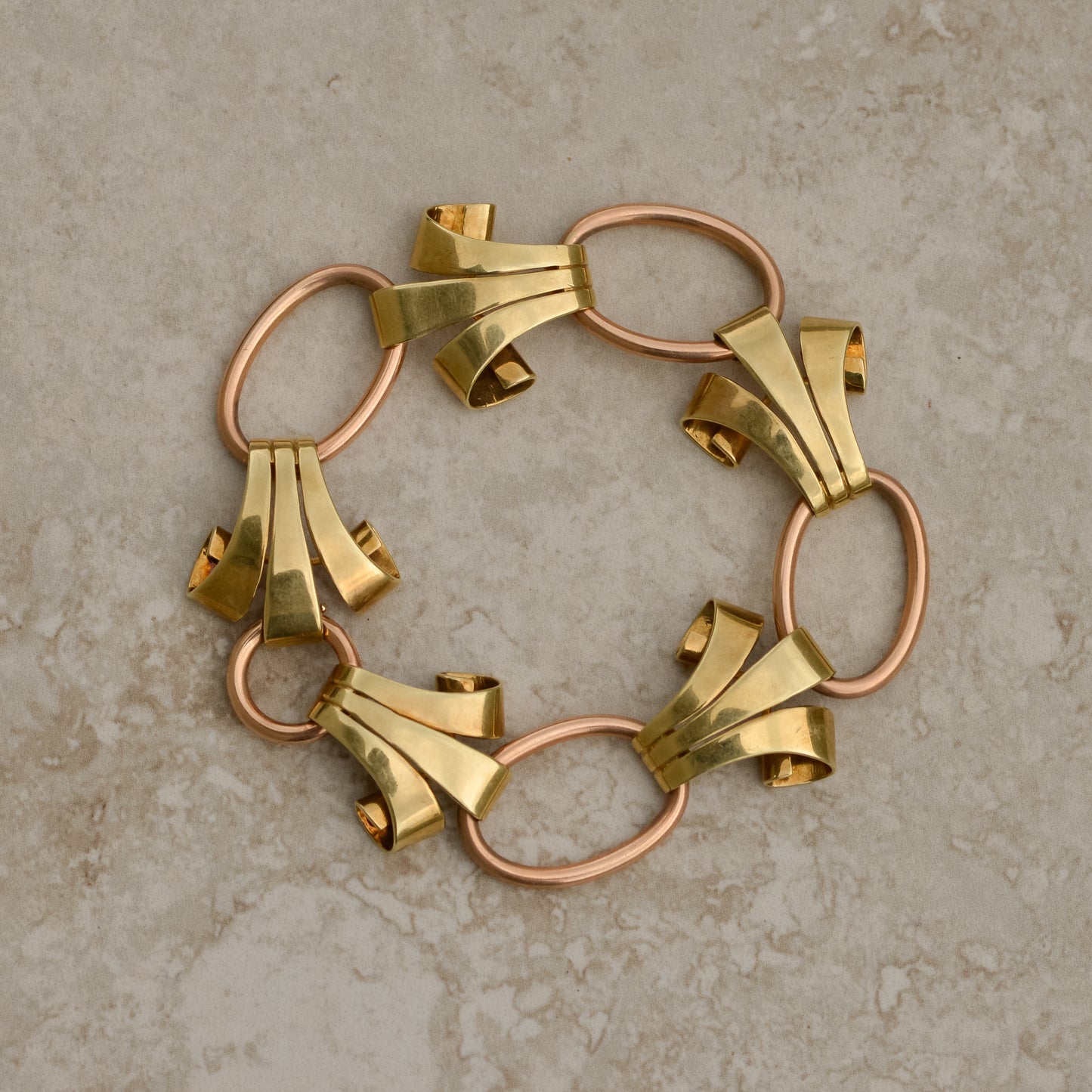 Retro Cartier Two-tone Bracelet