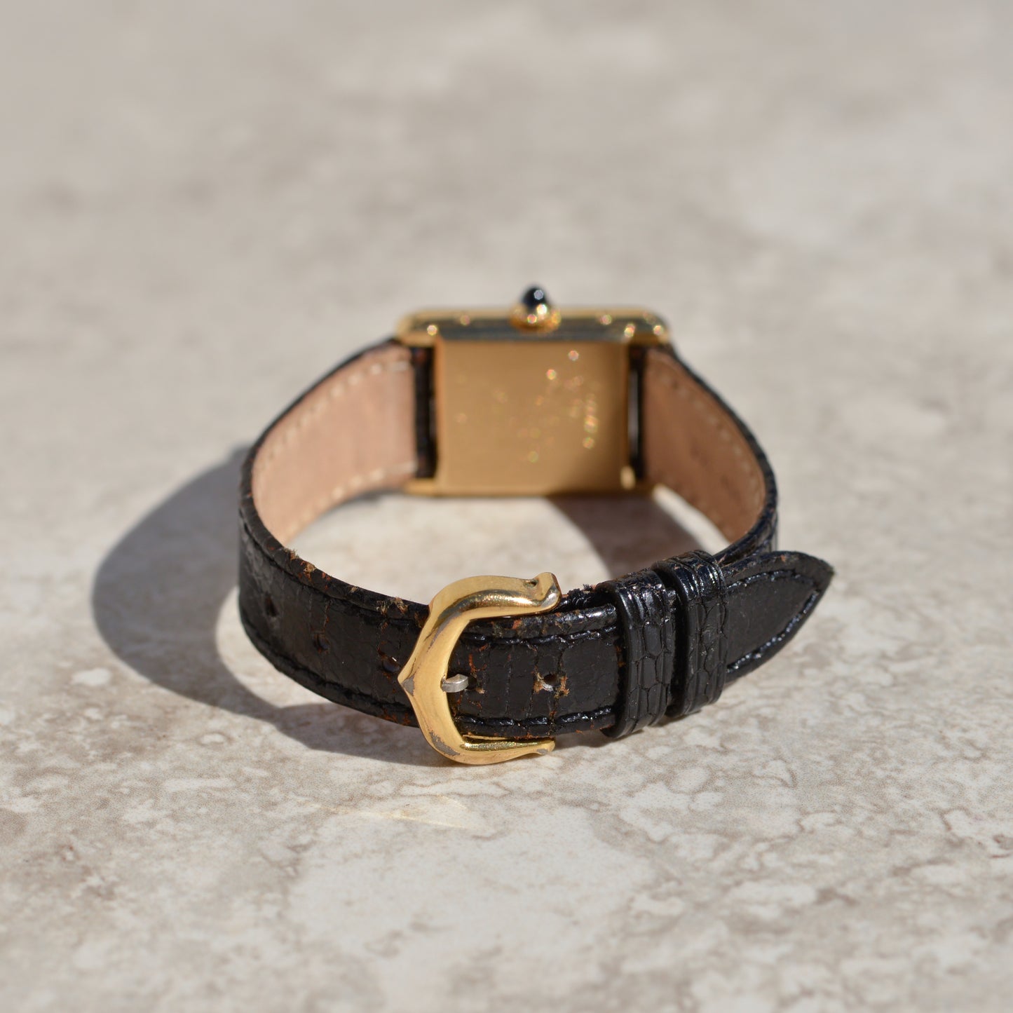 Cartier Tank Louis, manual winding with "Paris" dial