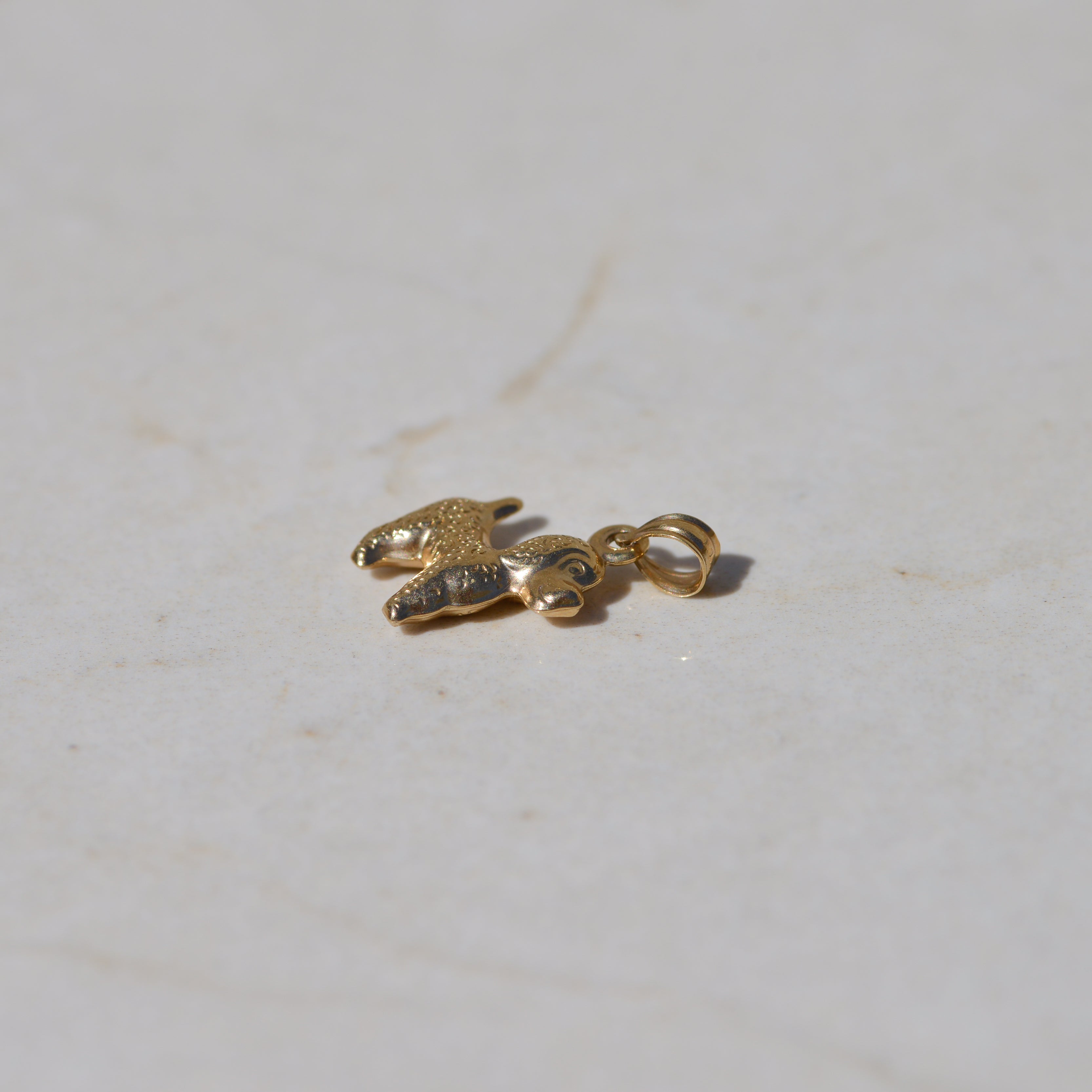 Vintage Dog Charm