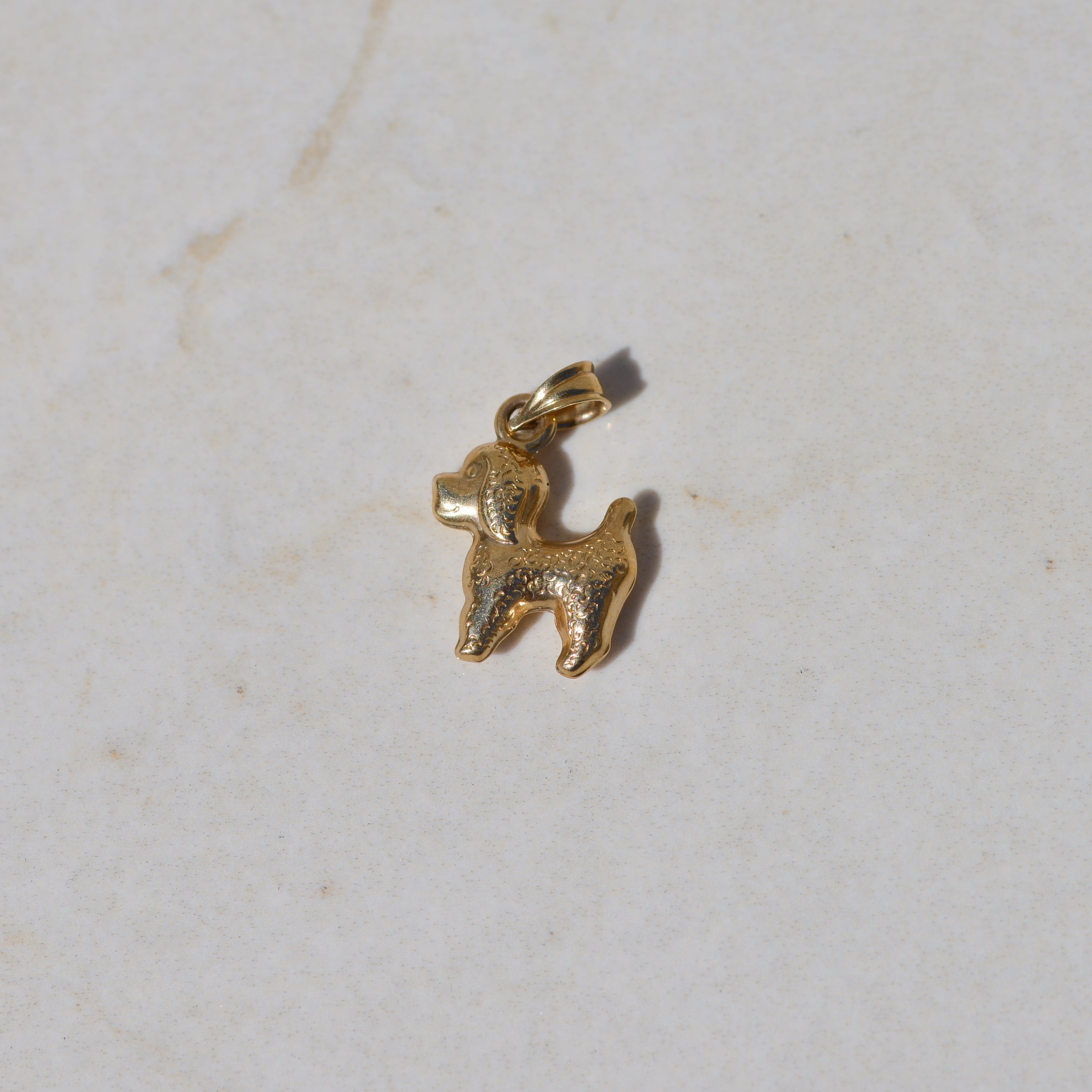 Vintage Dog Charm