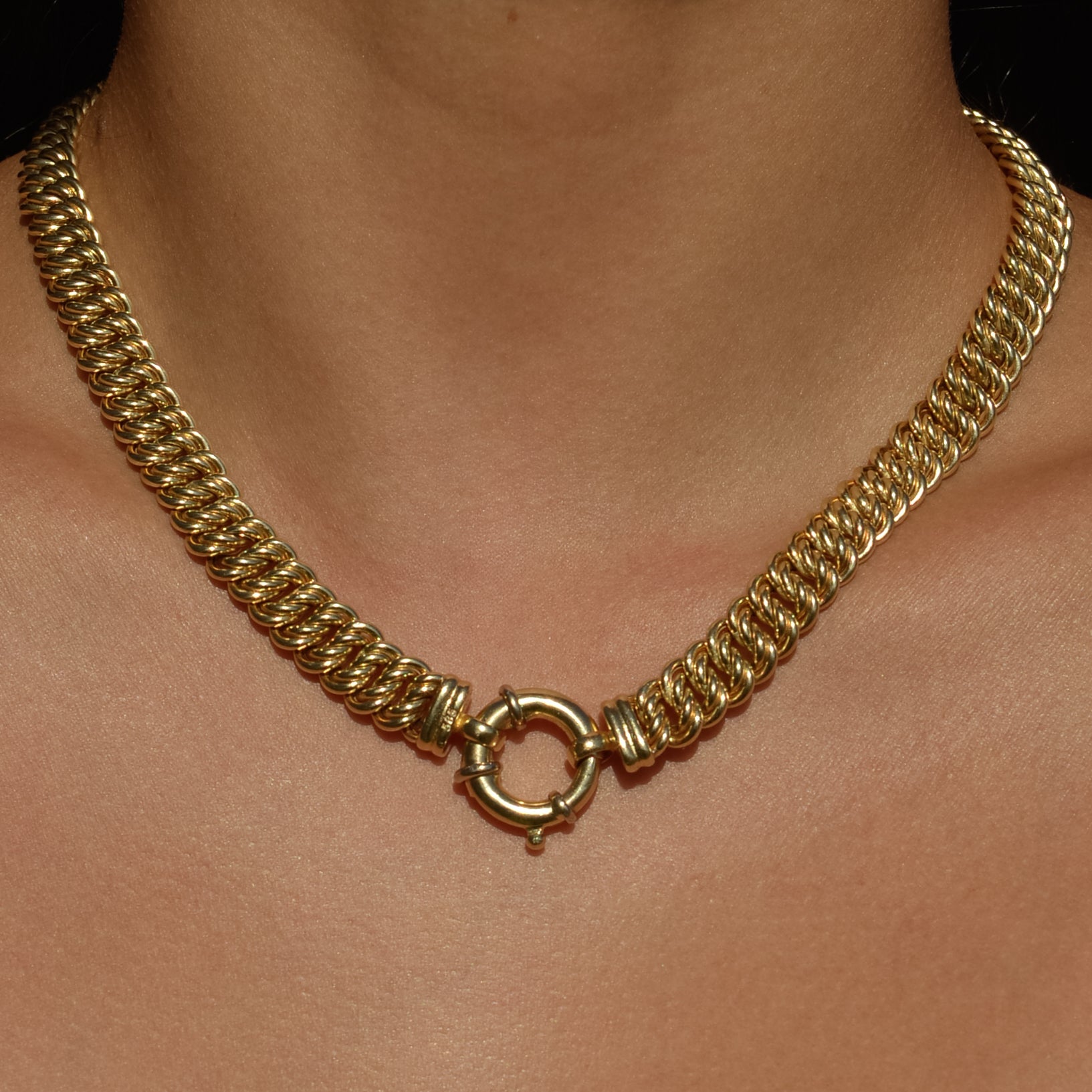 Vintage Double Curb Chunky Chain
