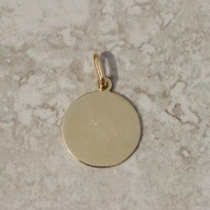Vintage Enamel Gemini Zodiac Charm