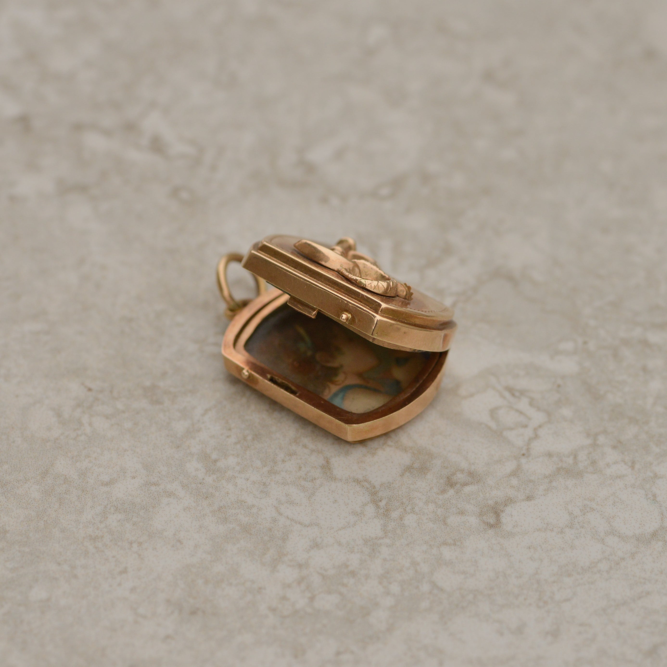Victorian Equestrian-themed Locket