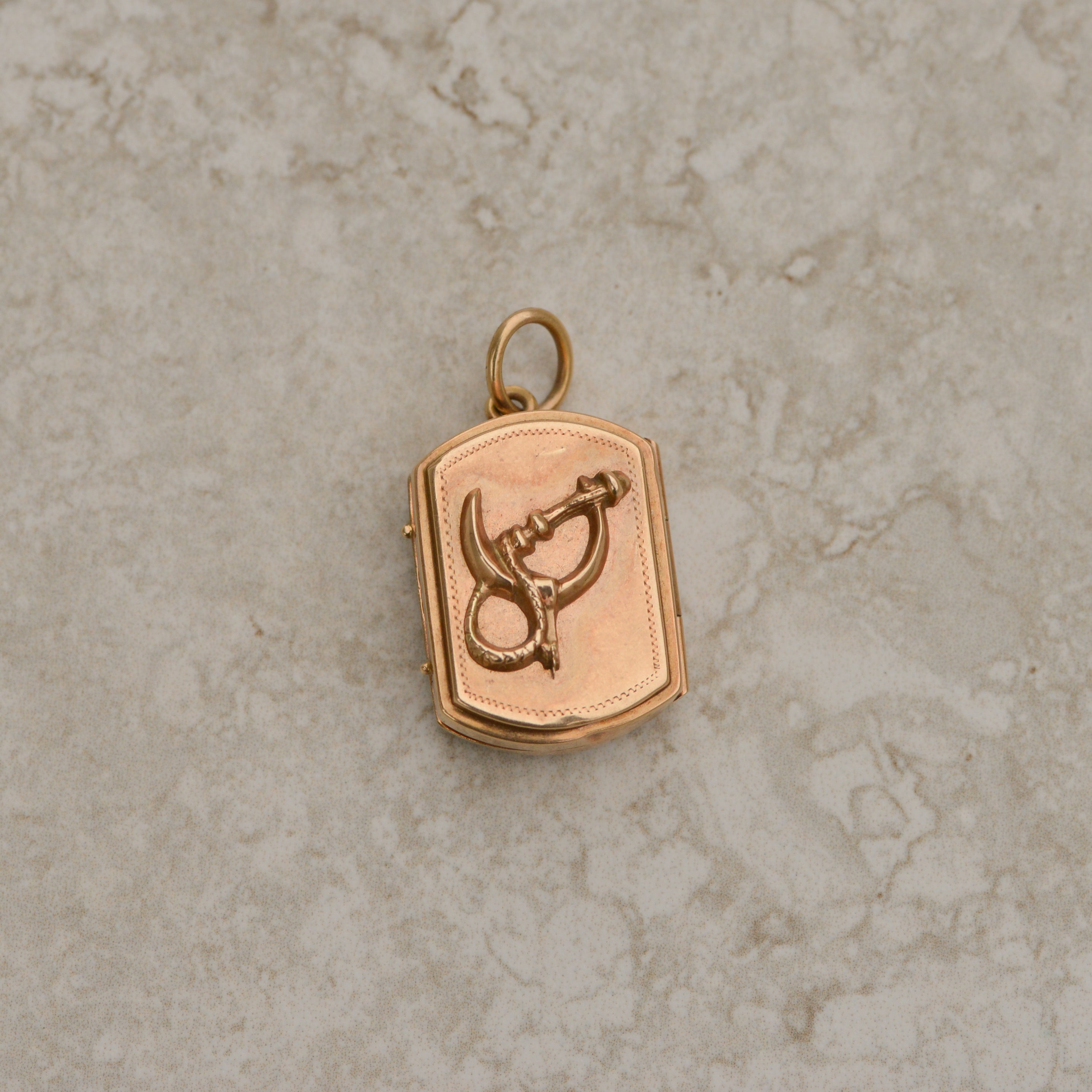 Victorian Equestrian-themed Locket