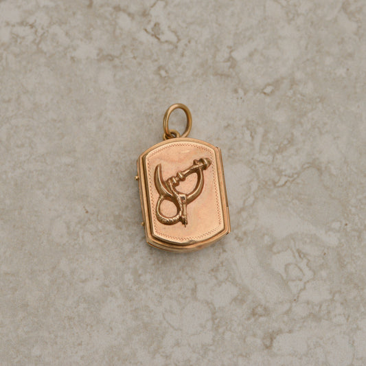 Victorian Equestrian-themed Locket