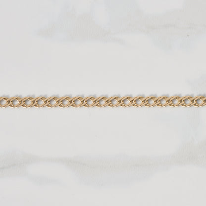 Vintage Fancy Link Bracelet 14k