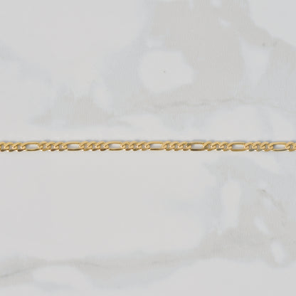 Vintage Figaro Bracelet 14k