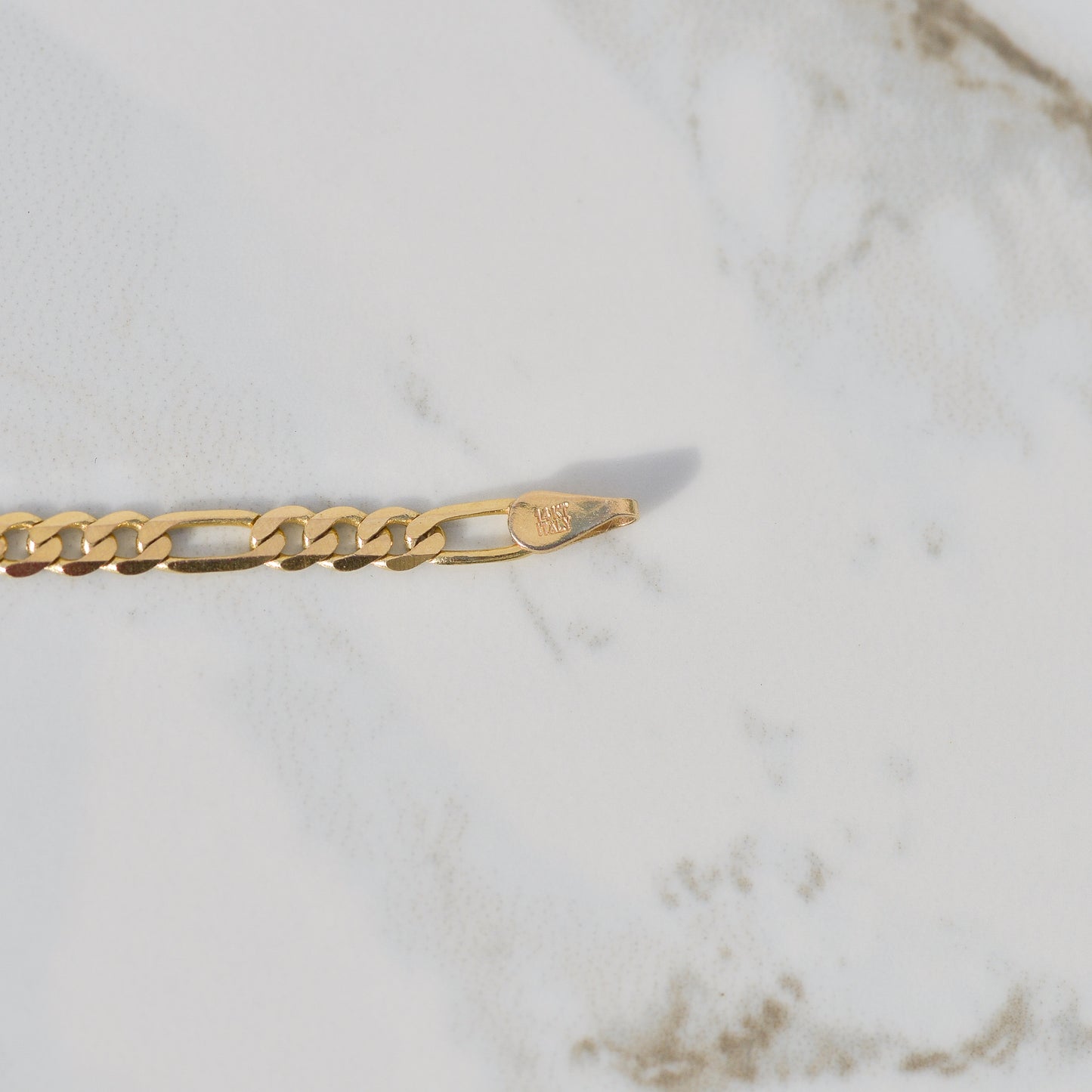 Vintage Figaro Bracelet 14k