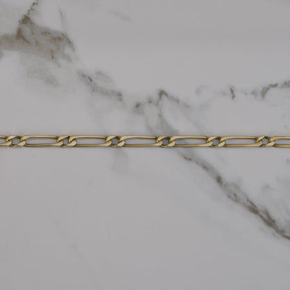 Estate Figaro Bracelet/Anklet 14k Gold