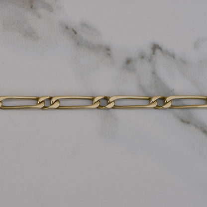 Estate Figaro Bracelet/Anklet 14k Gold