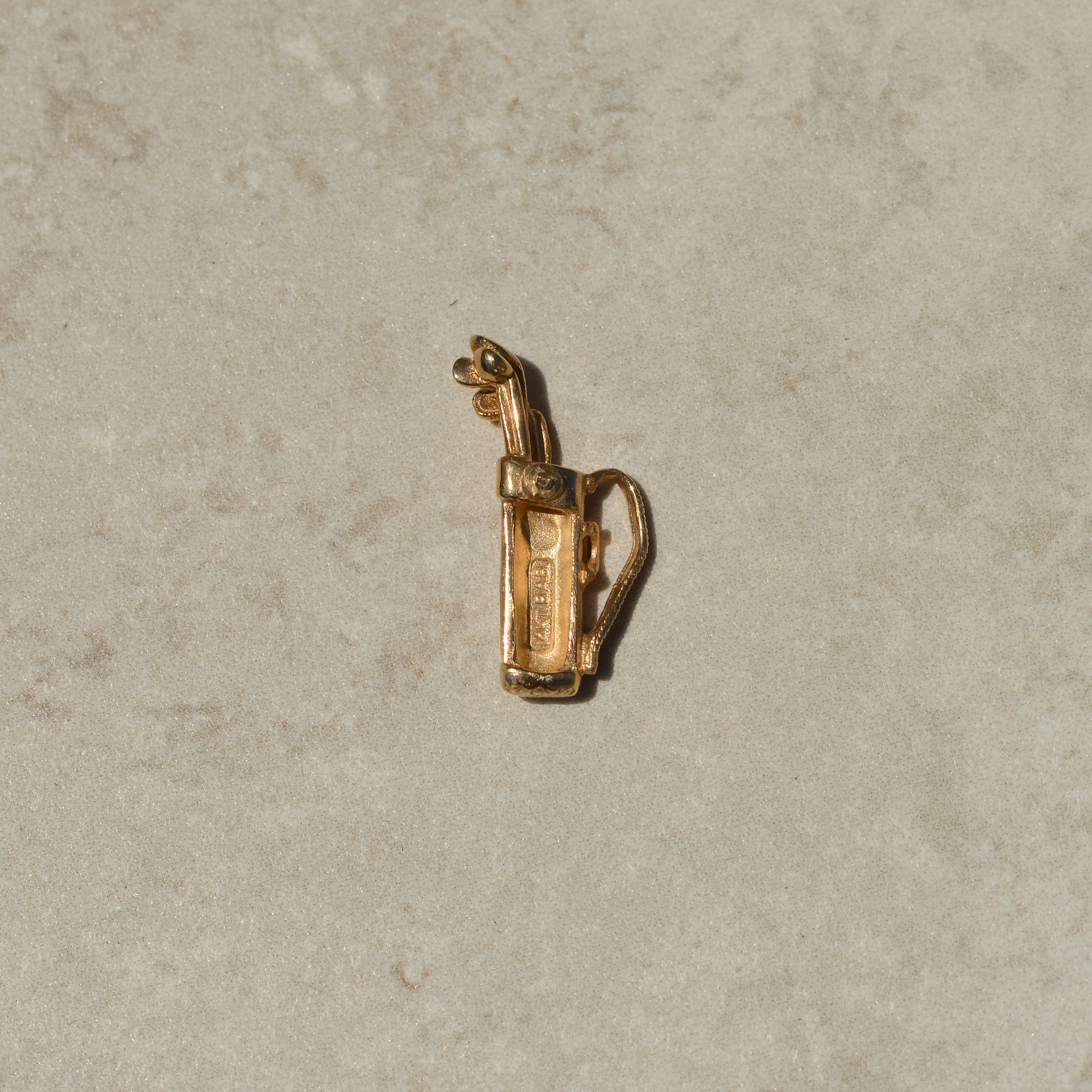 Vintage Golf Bag Charm