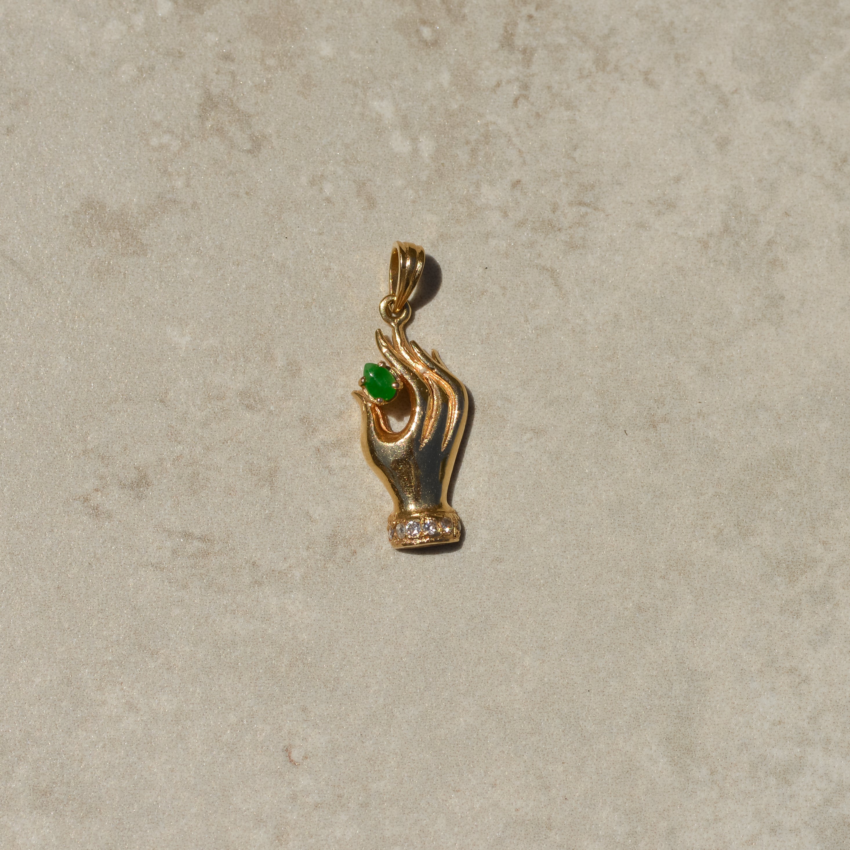 Vintage Hand Charm