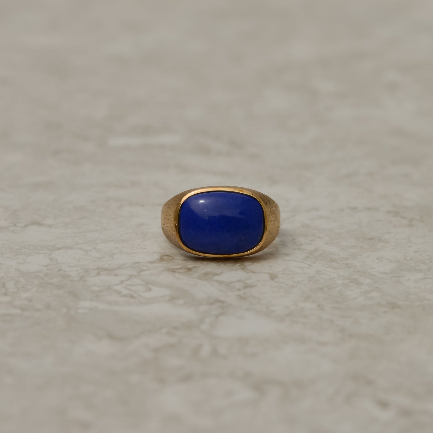 Vintage Lapis Signet Ring
