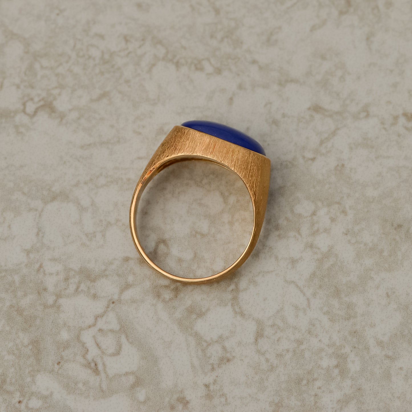 Vintage Lapis Signet Ring