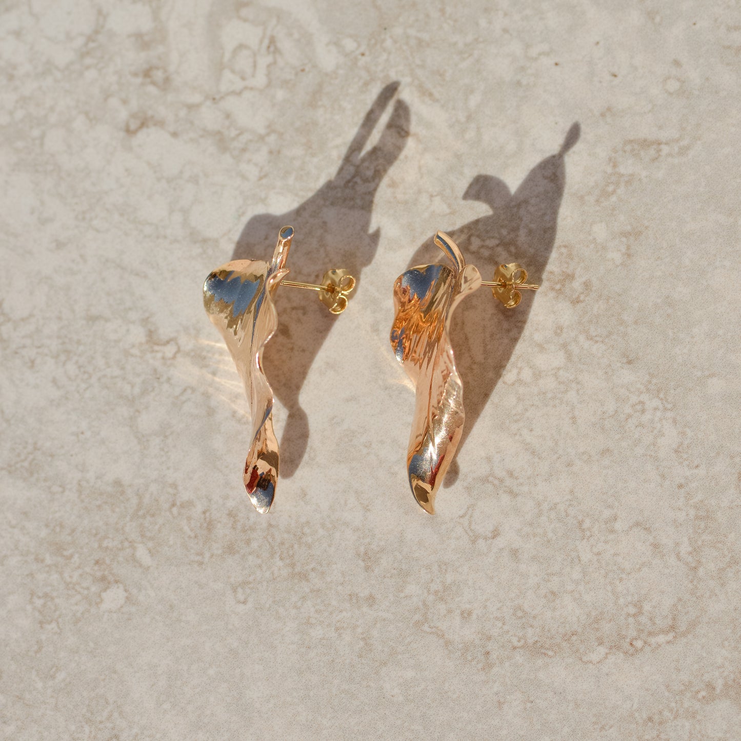 Vintage Leaf Earrings