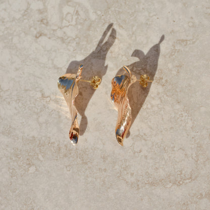 Vintage Leaf Earrings