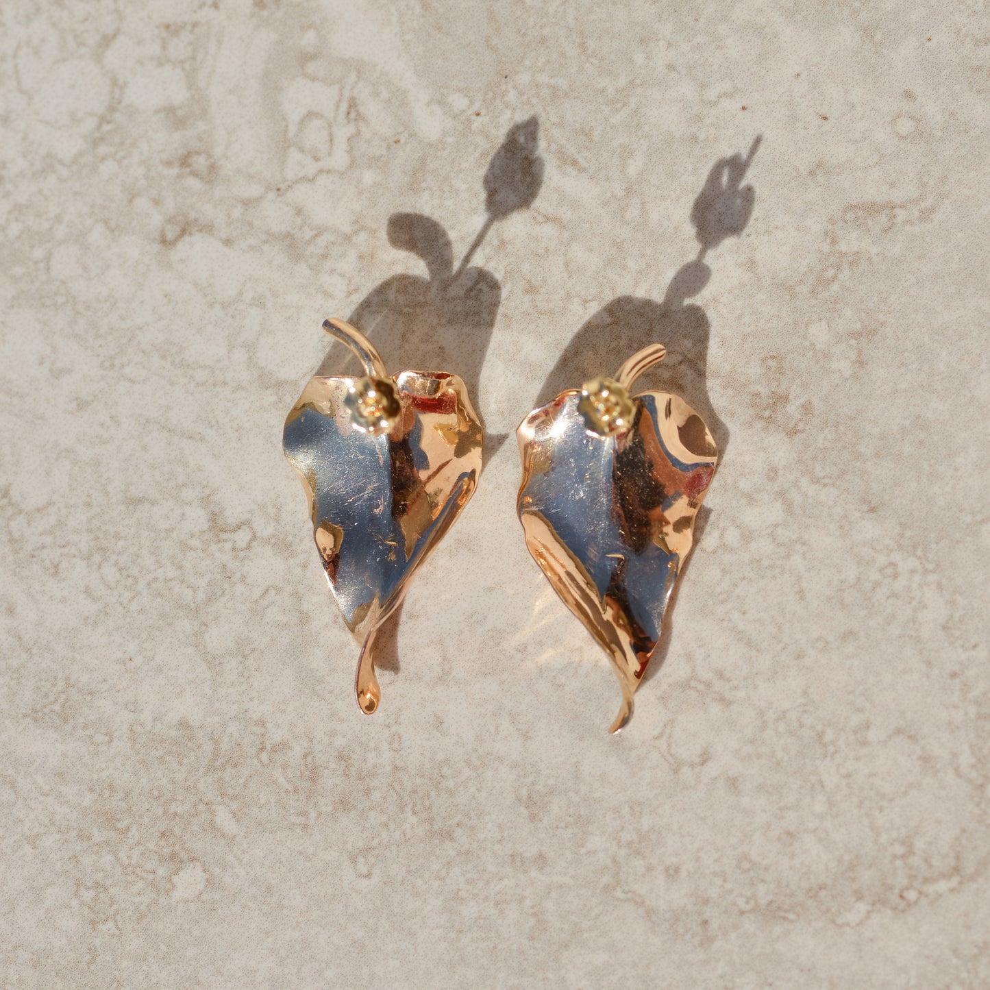 Vintage Leaf Earrings