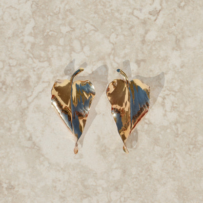 Vintage Leaf Earrings