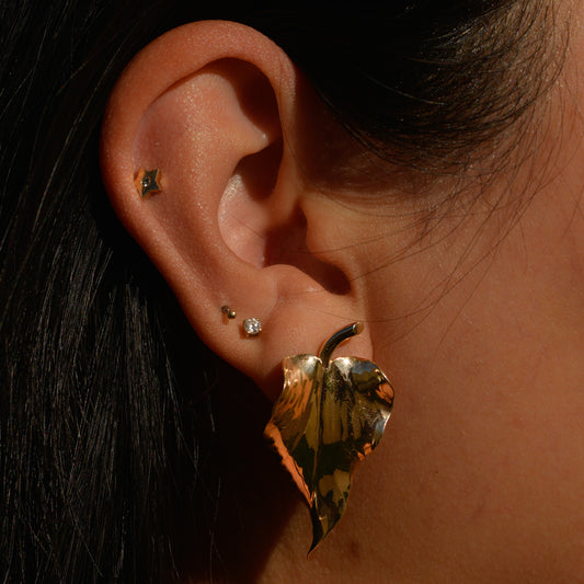 Vintage Leaf Earrings