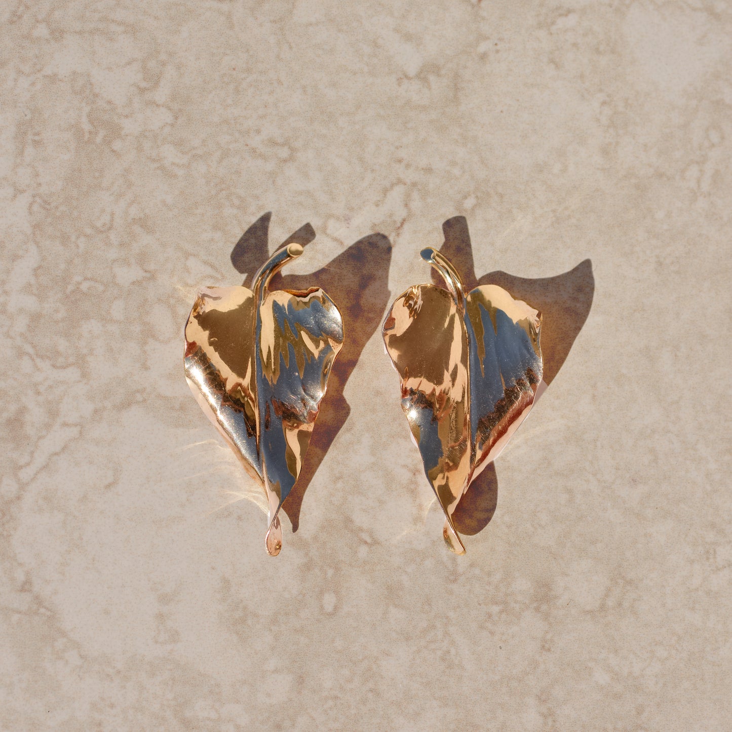 Vintage Leaf Earrings