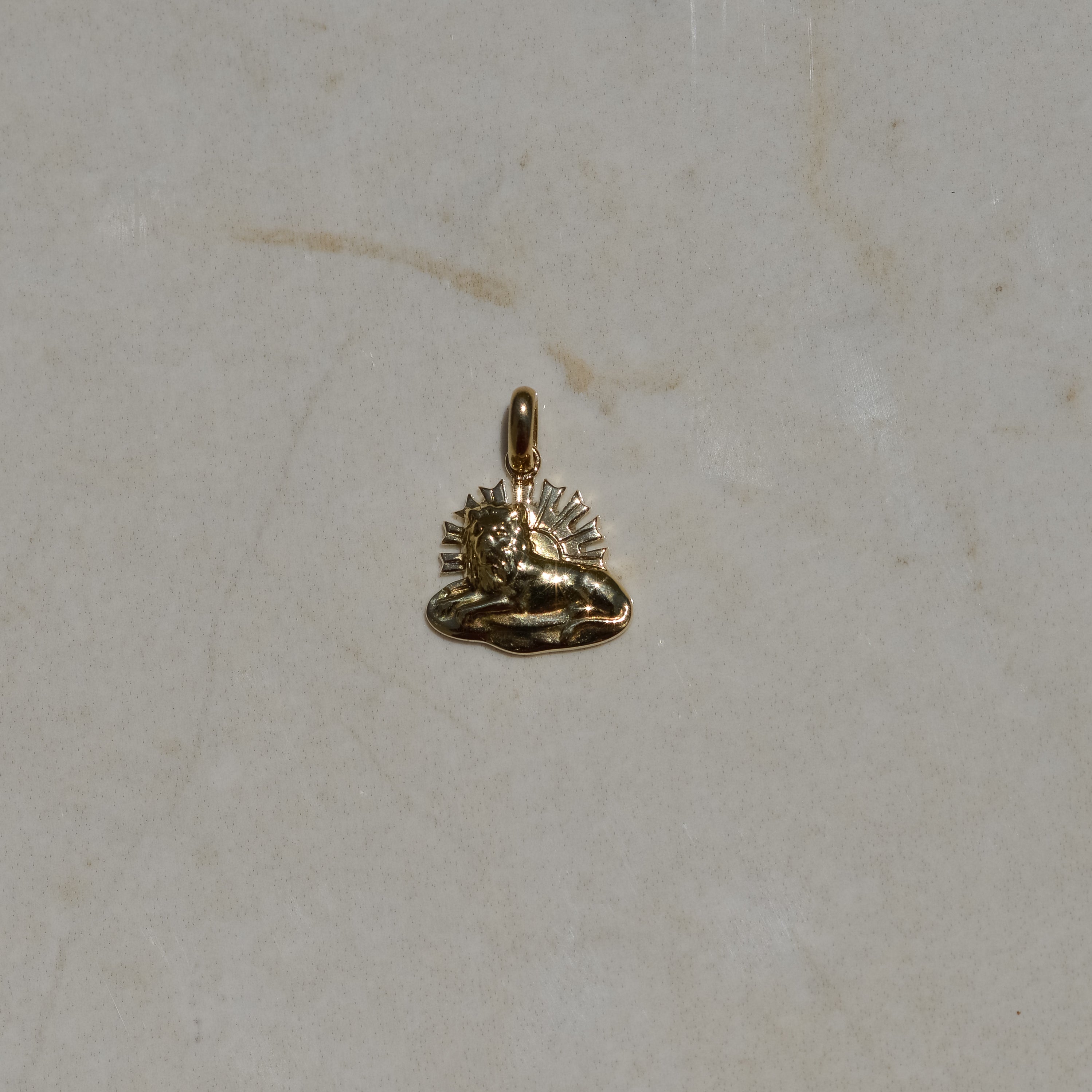 Vintage Lion Charm