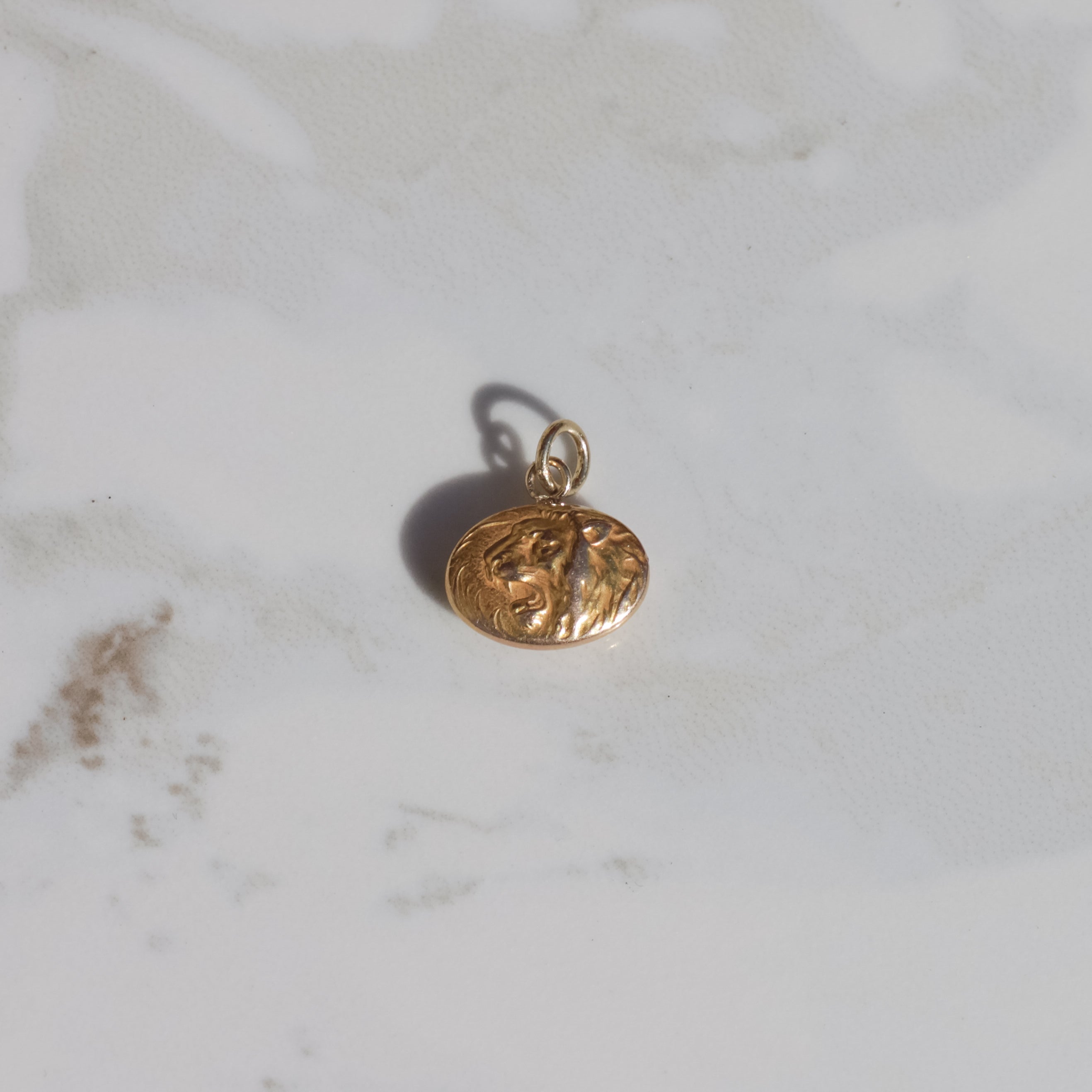 Antique Lion Pendant