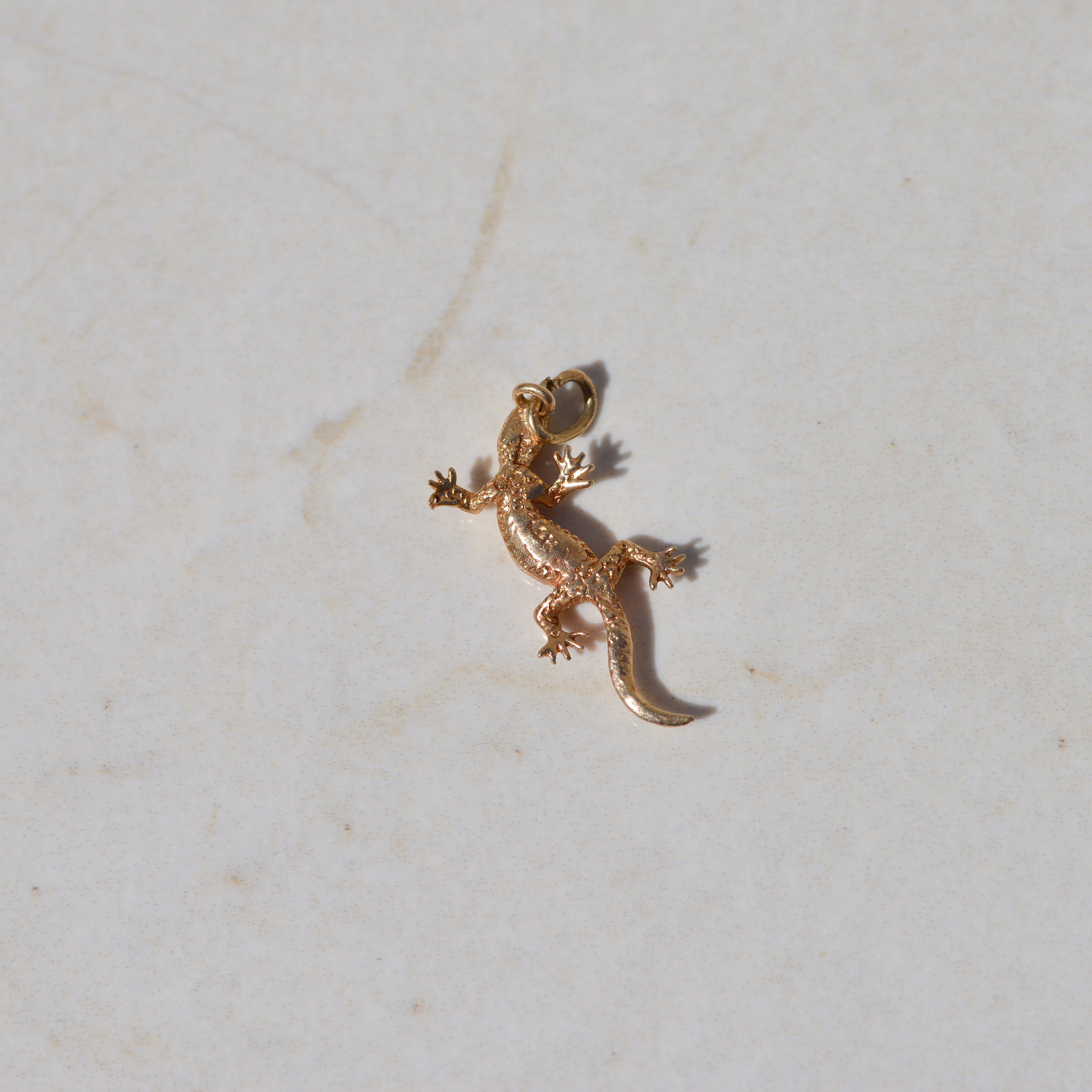 Vintage Lizard Charm