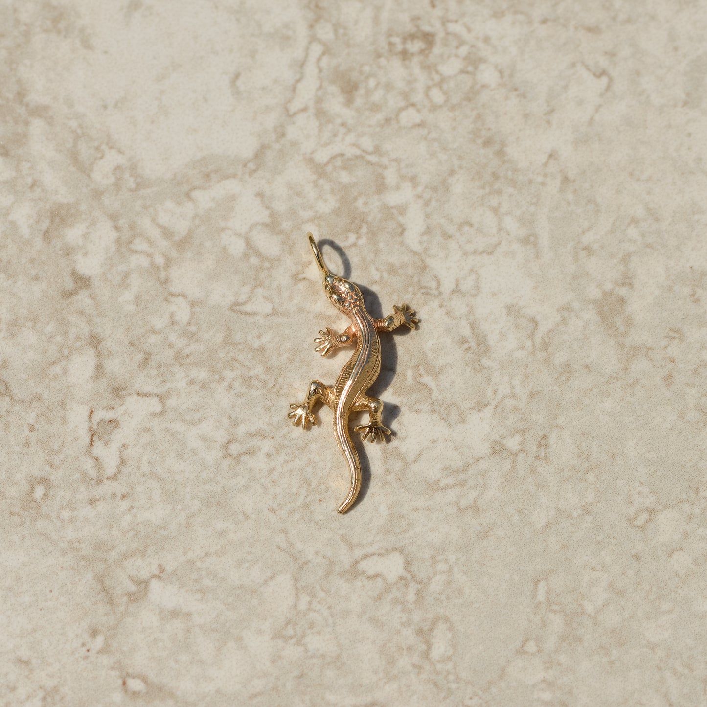 Vintage Lizard Charm