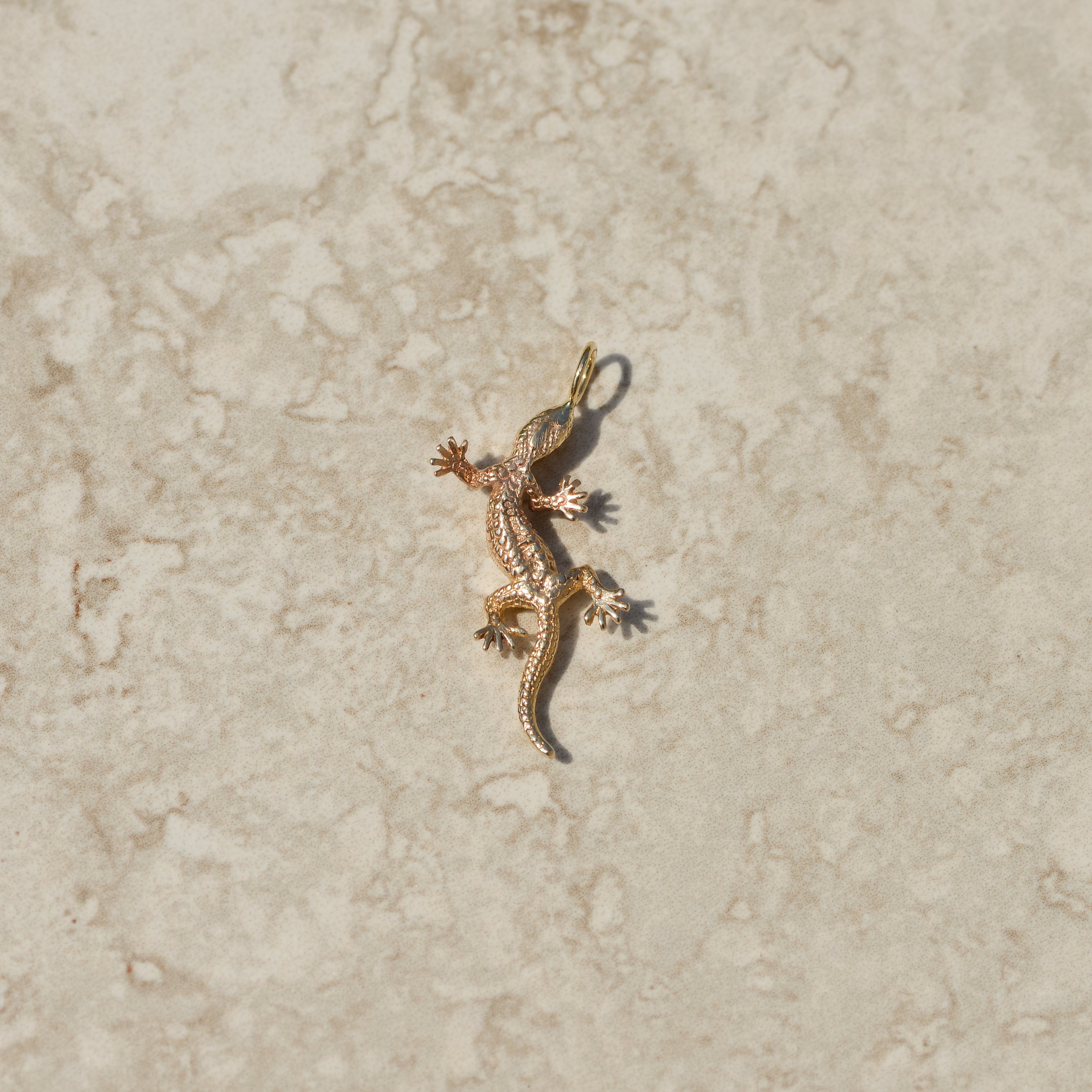 Vintage Lizard Charm