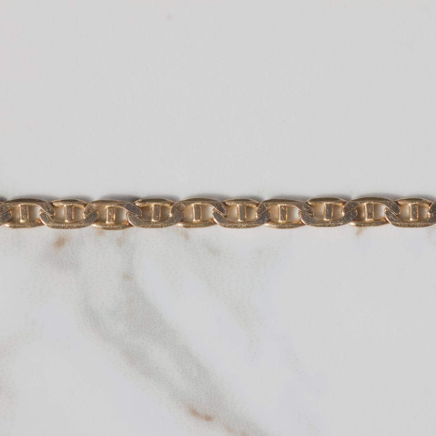 Mariner Chain Bracelet 7.5" 14k Gold