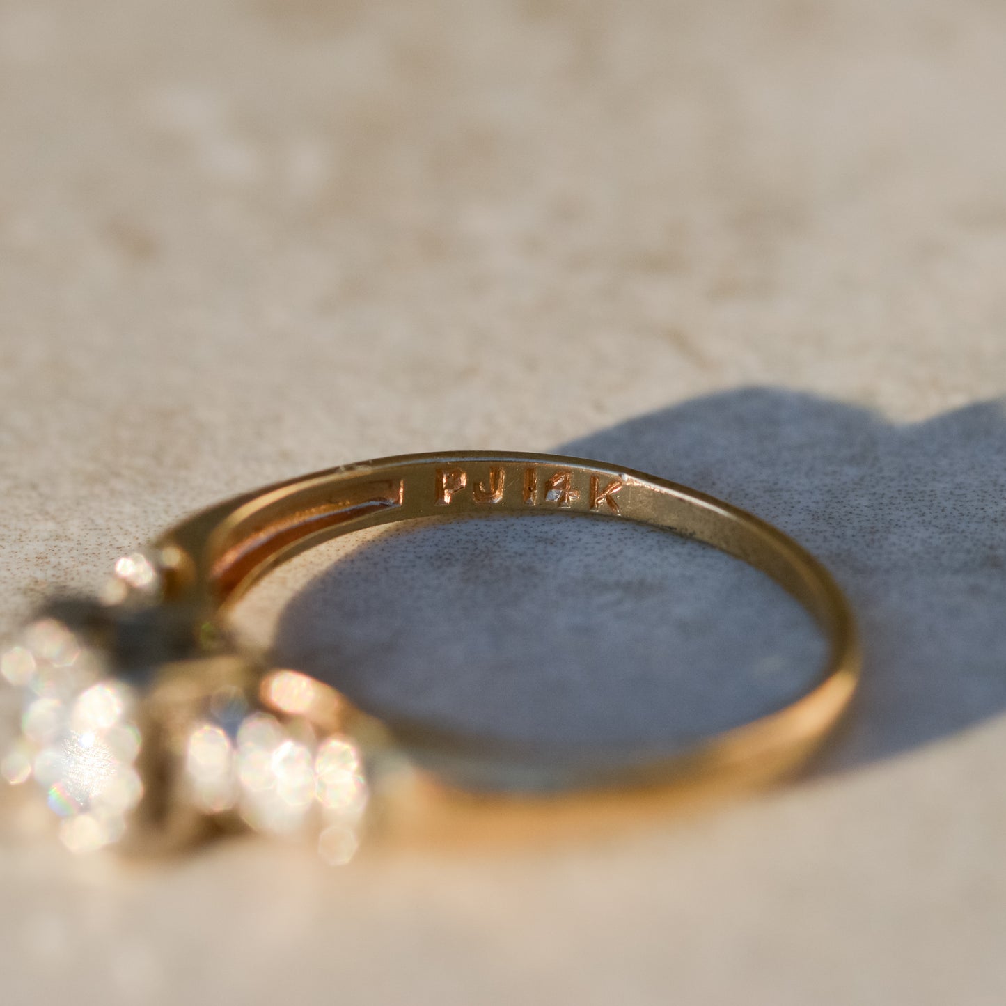 Mid-Century 0.45 ct Diamond Solitaire Ring