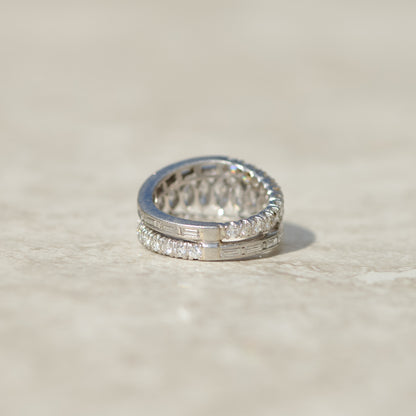 Estate Mixed-cut Diamond Statement Ring
