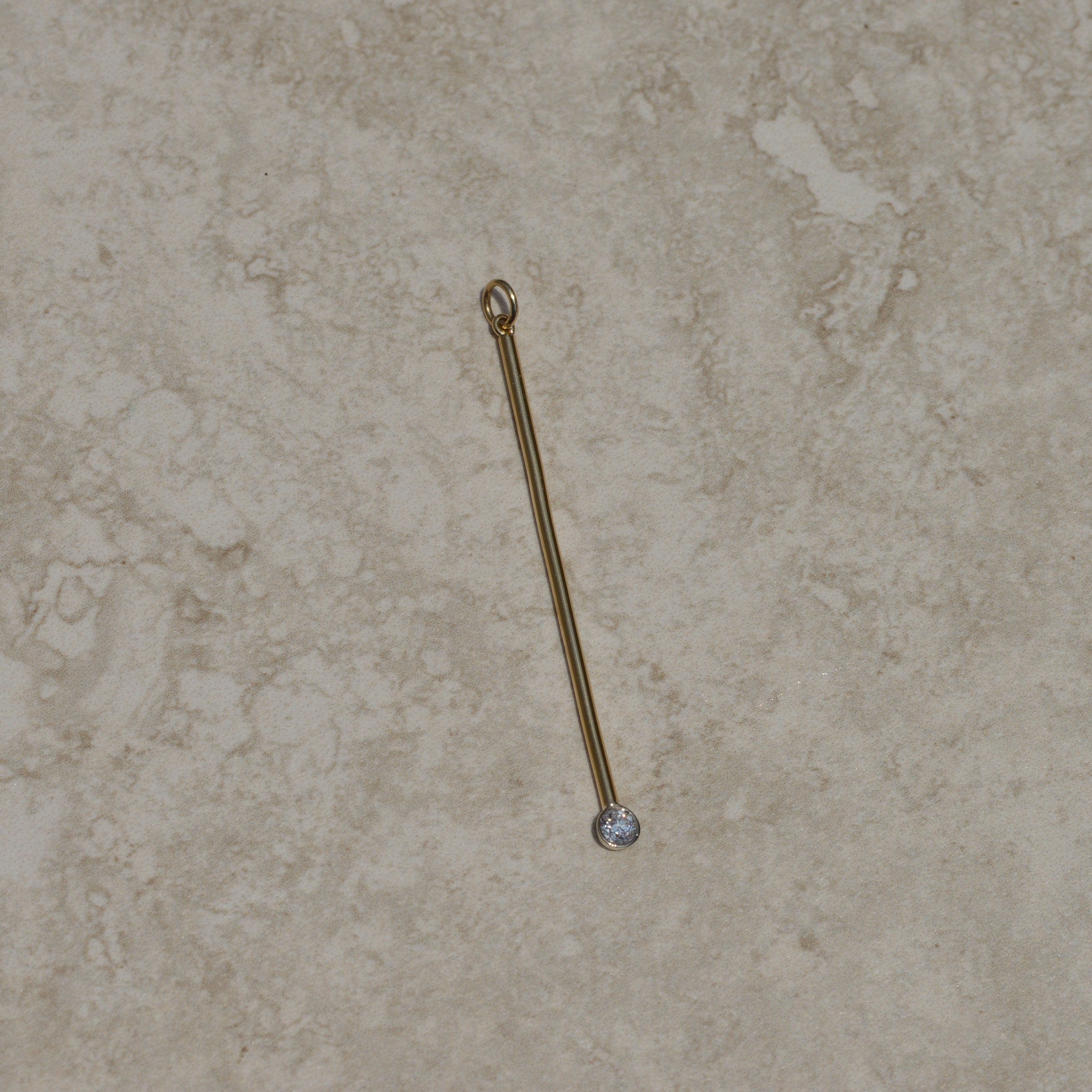 Vintage Old European Cut Diamond Charm