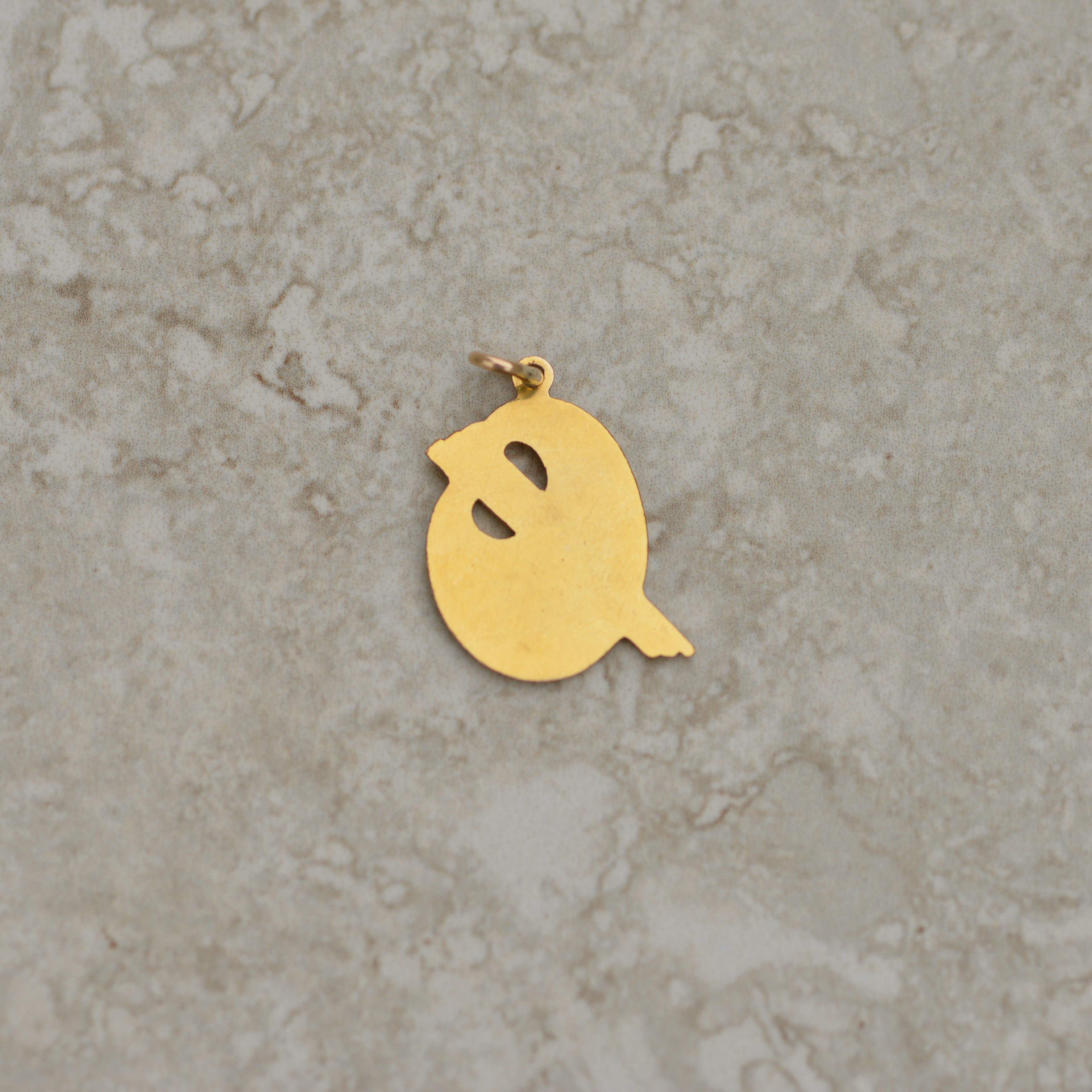 Vintage Enamel Artist's Palette Charm