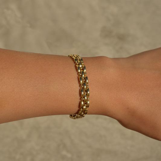 Vintage Panther Link Bracelet