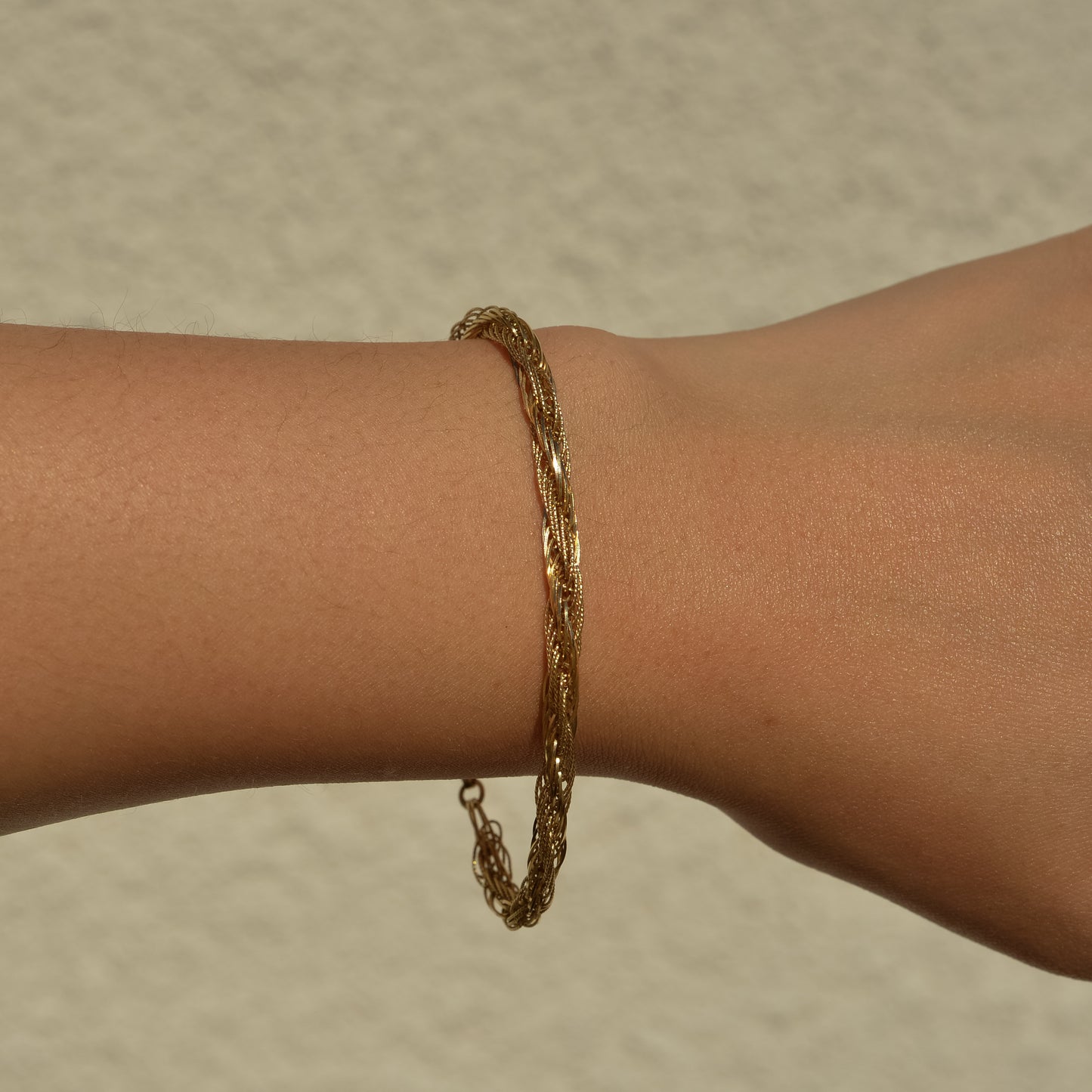 Vintage Twisted Rope Bracelet