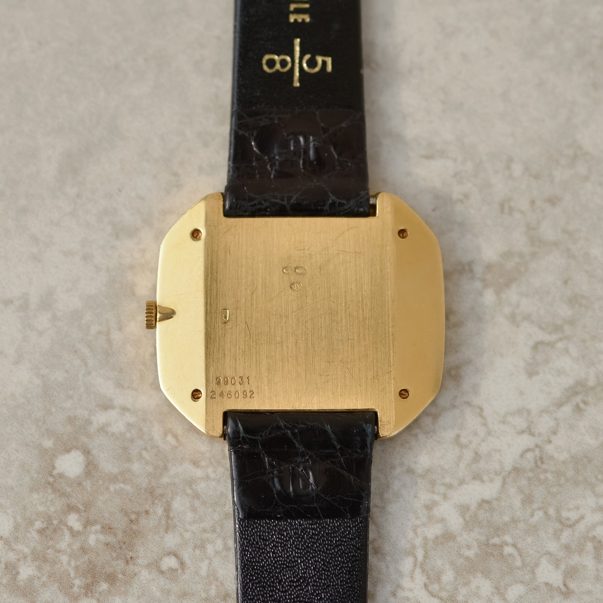 1970s Piaget Bark-textured Watch