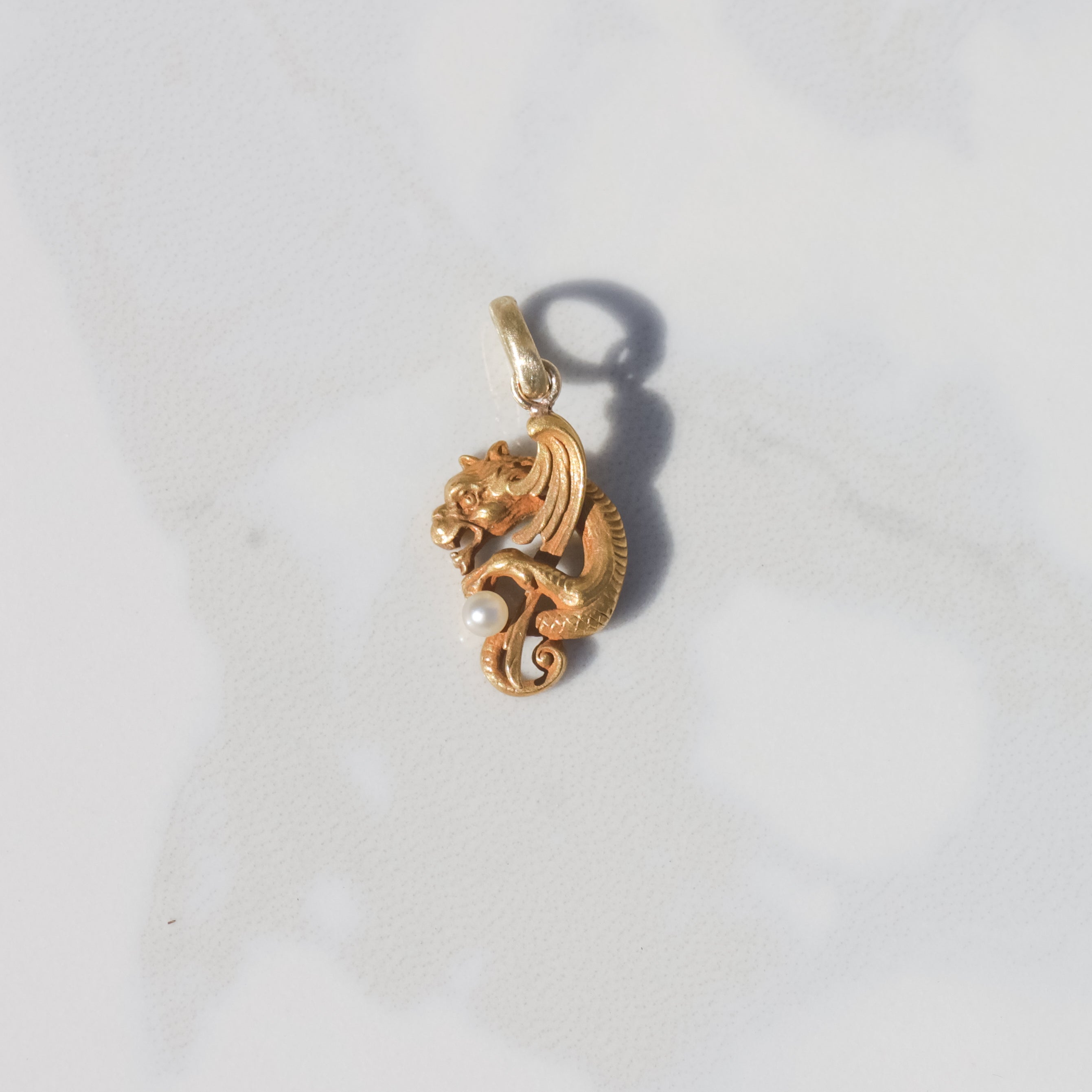 Antique Dragon Charm
