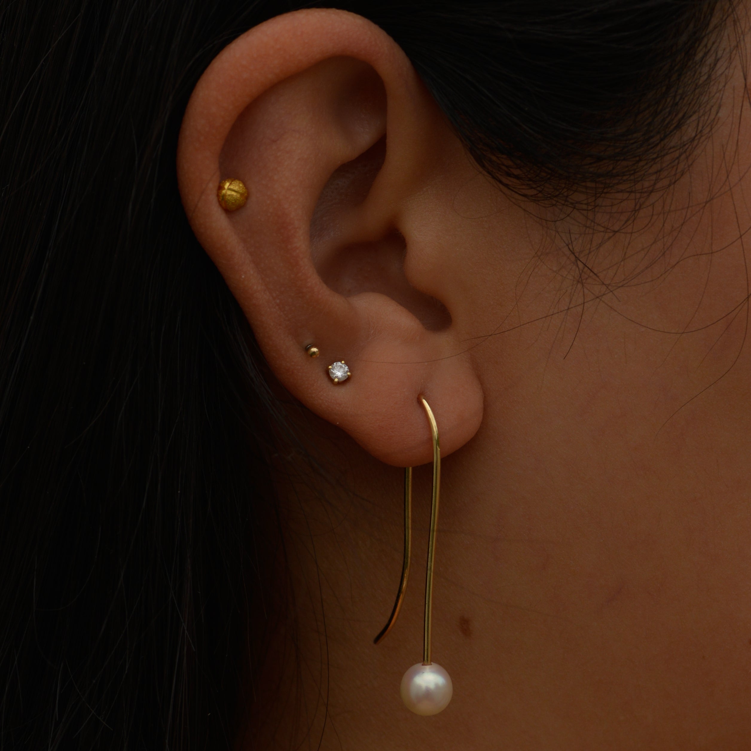 Vintage Pearl Drop Earrings