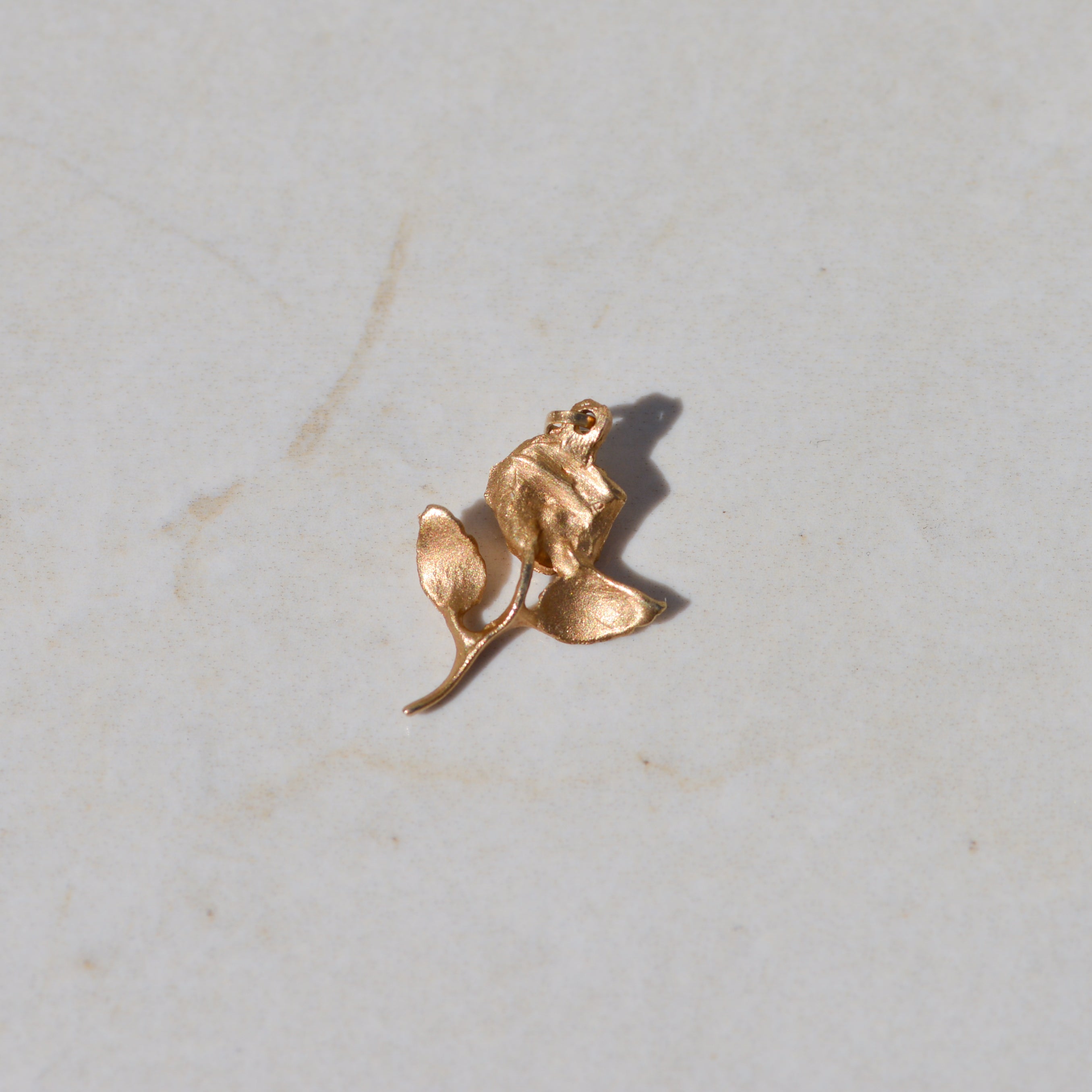 Vintage Rose Charm