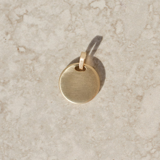 11: Round Star-set Pendant, diamond