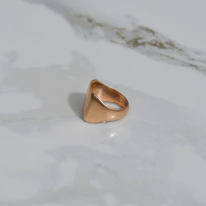 Vintage Signet Ring Sz 2 1/2 10k