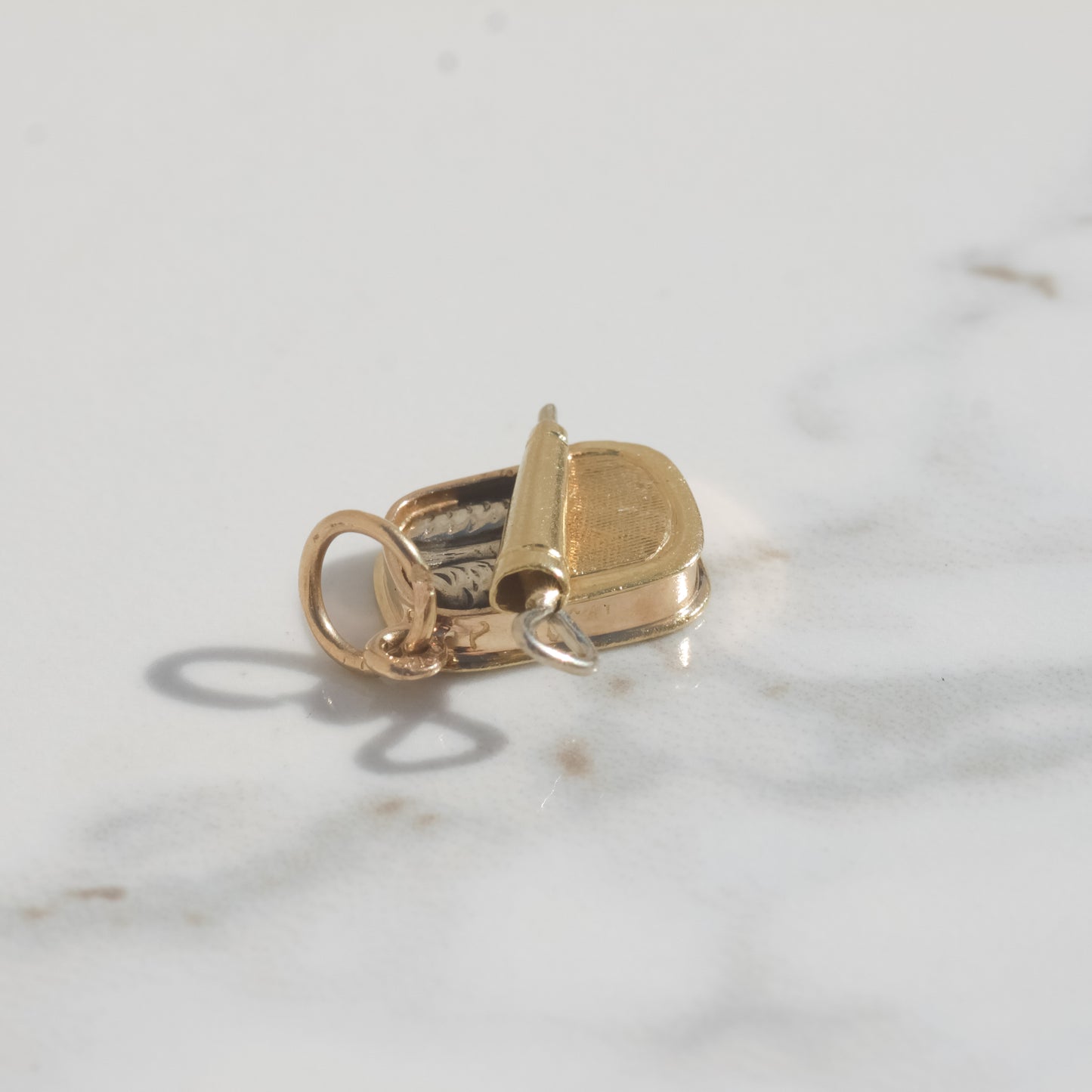 Vintage Sardine Can Charm 19k