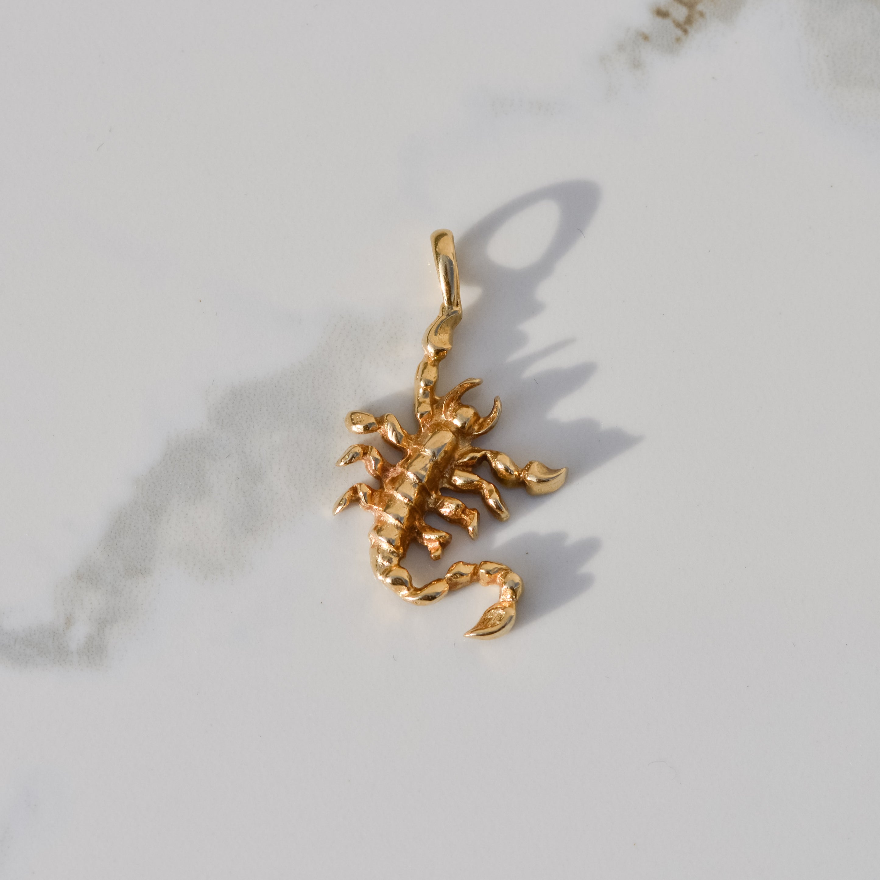 Vintage Scorpio Charm