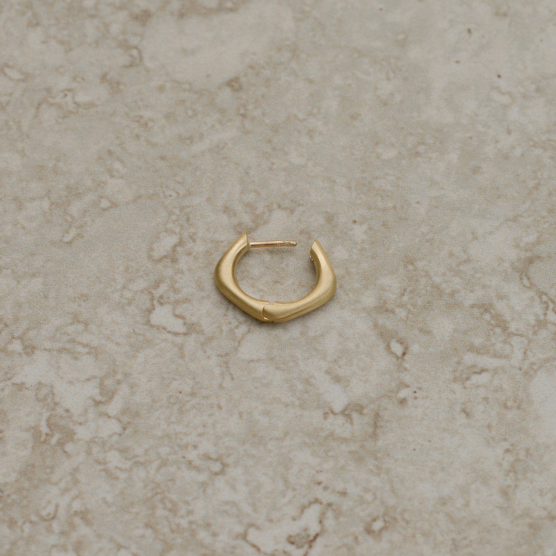 Seko Huggie Hoop Earring, 14k gold