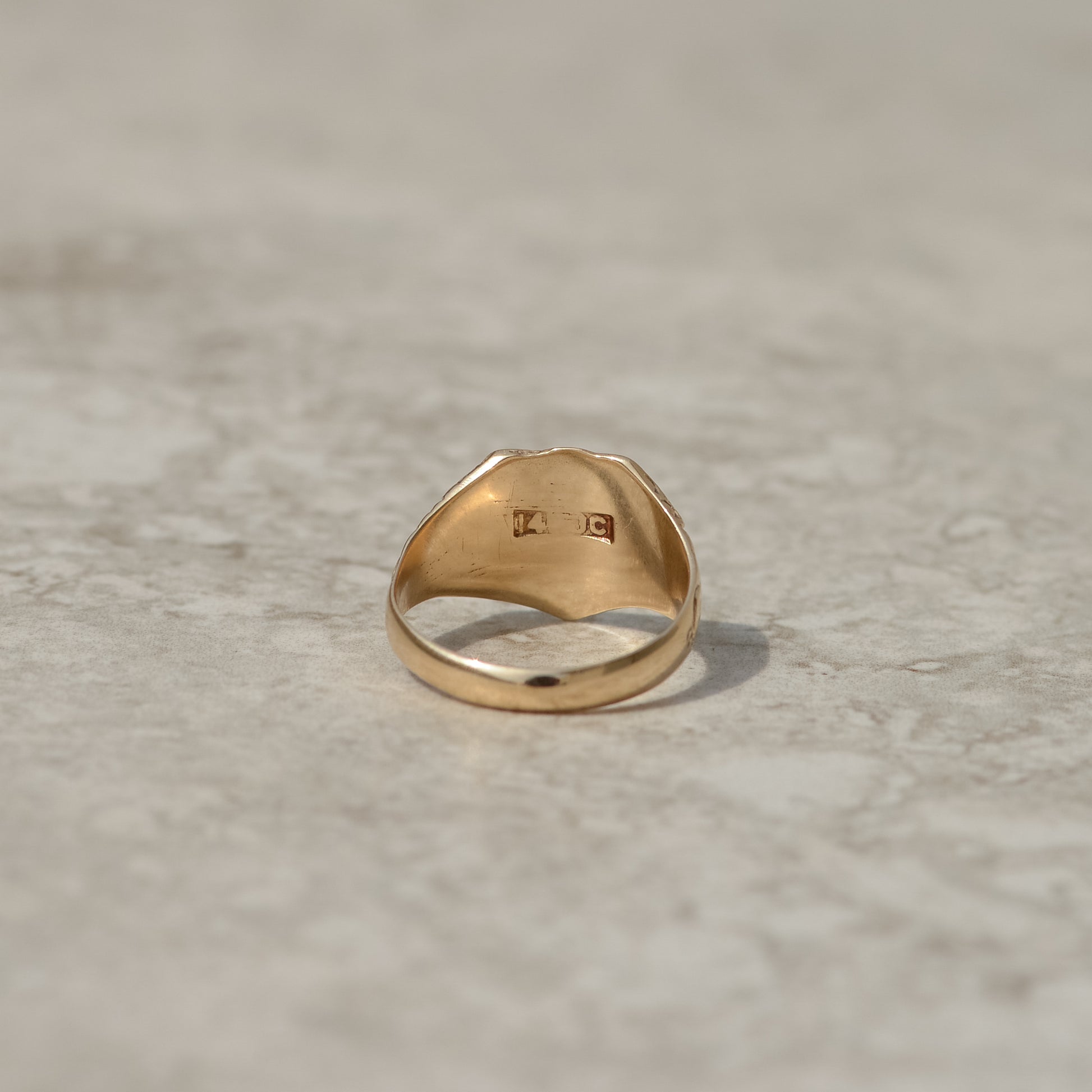 Victorian Shield-shaped Signet Ring