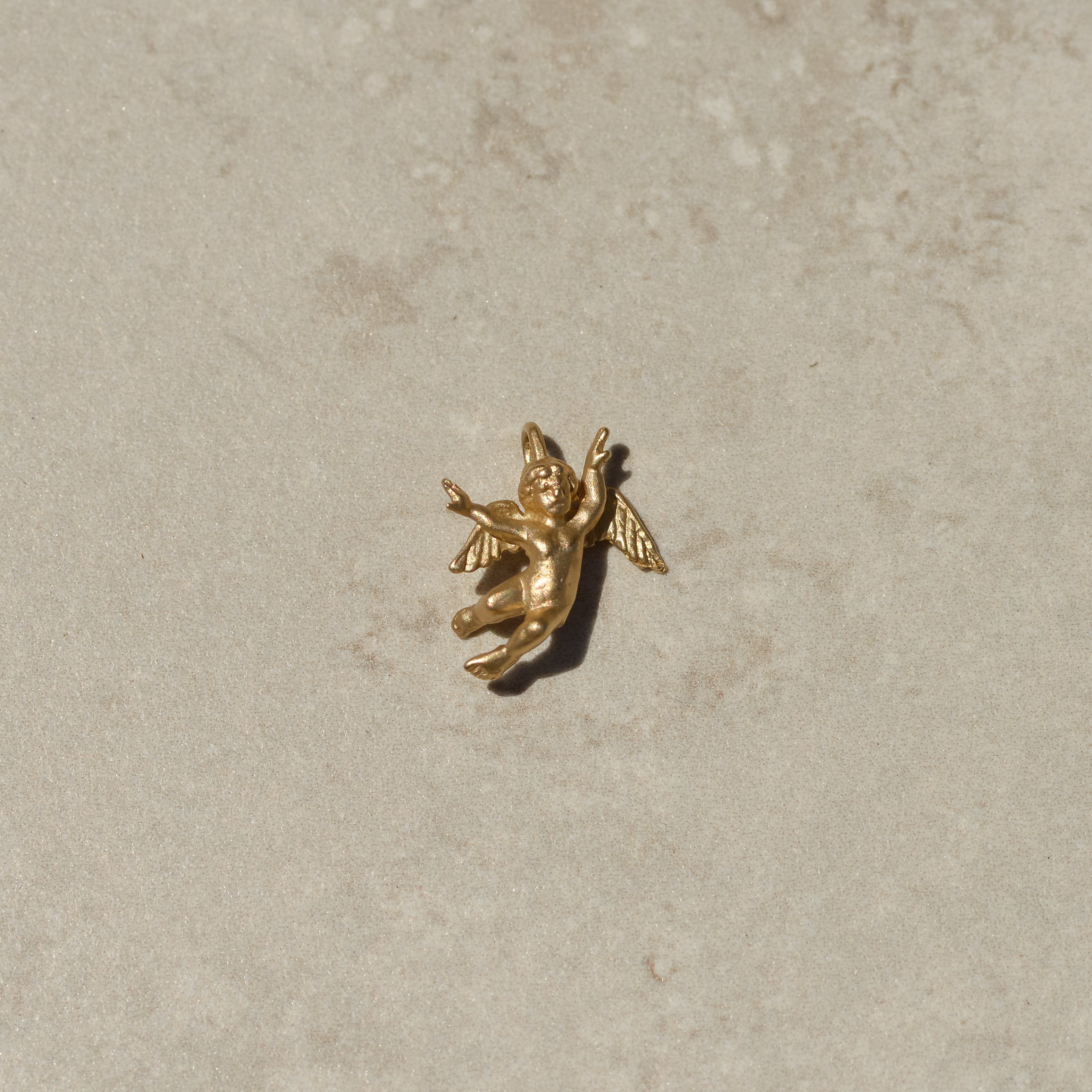 Vintage Cherub Charm