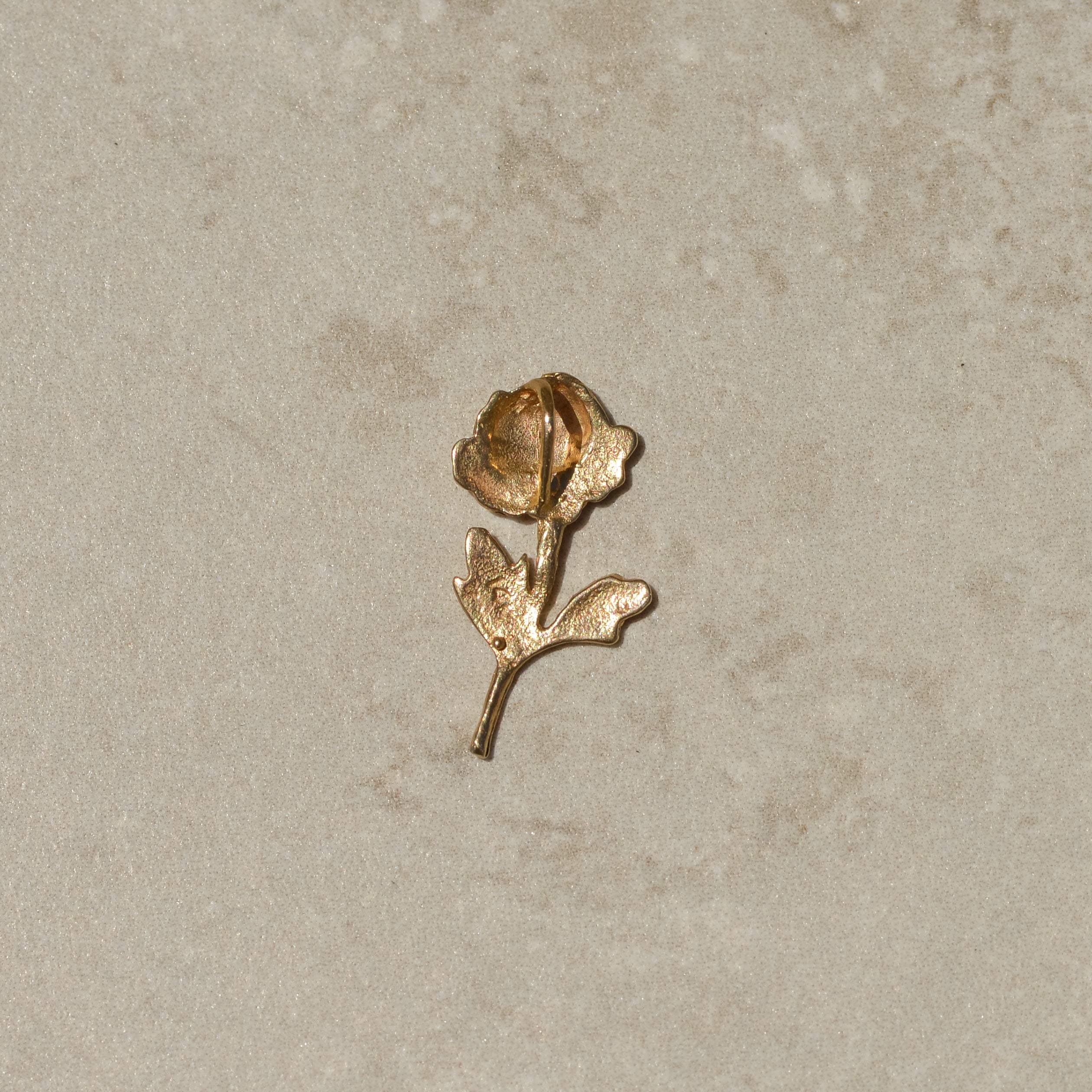Vintage Rose Charm